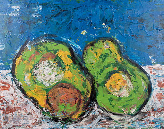 Katja Freimuth Kunstwerk 78 Avocado